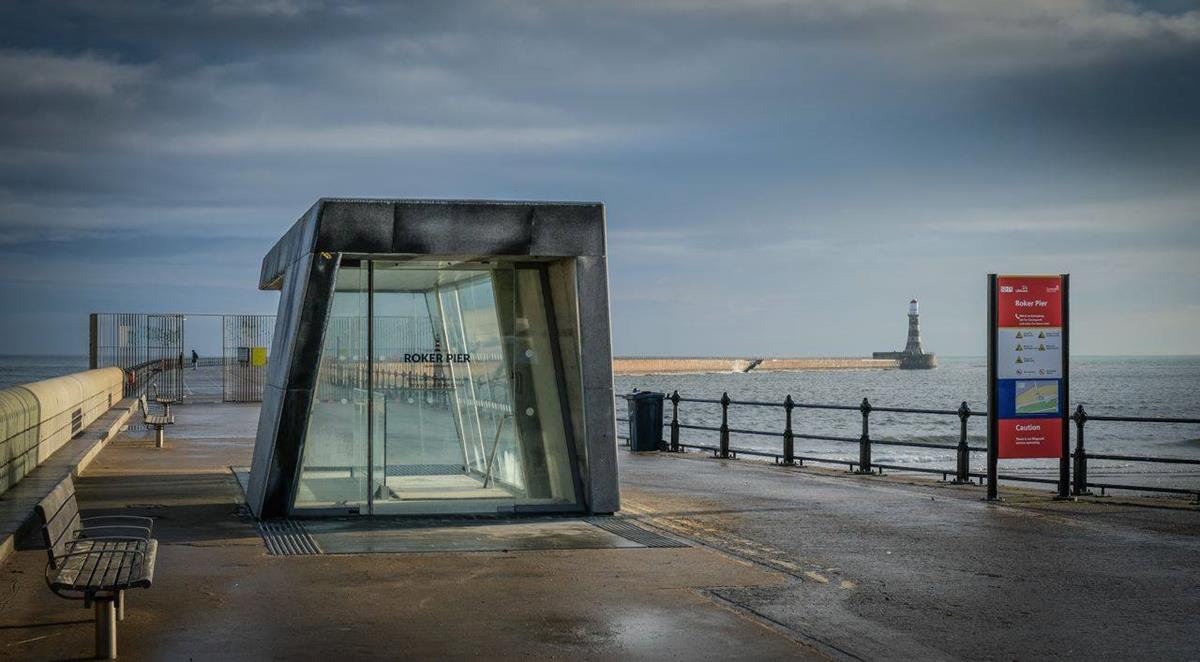 ROKER PIER OPENS TO THE PUBLIC FOR THE FIRST TIME IN HISTORY