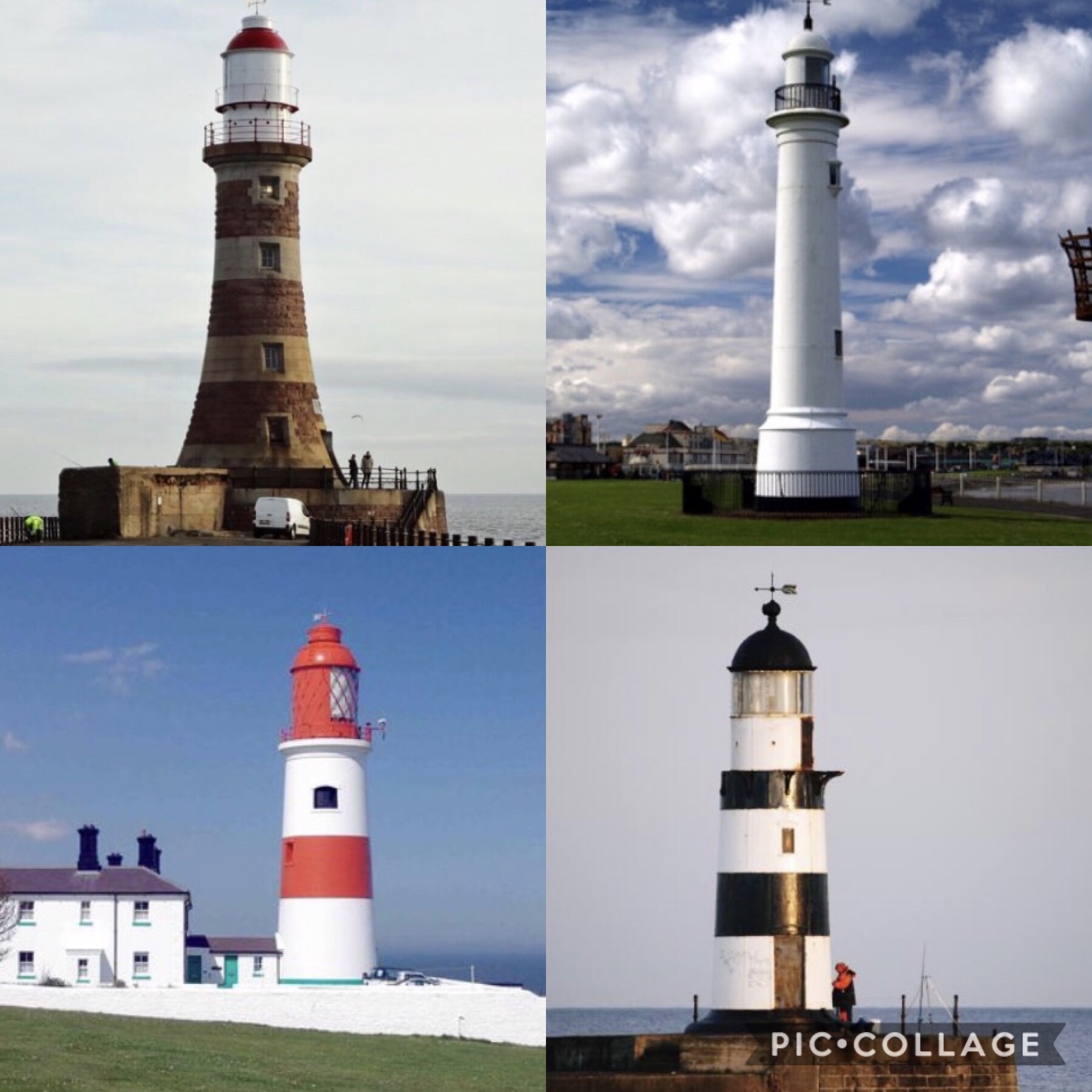 LIGHTHOUSES IN & AROUND SUNDERLAND